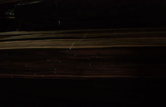 Grueso cortado ébano natural de la chapa 0.45m m con un grado