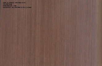 Los paneles de pared de madera dirigidos de la construcción de la chapa de Zebrano artificiales