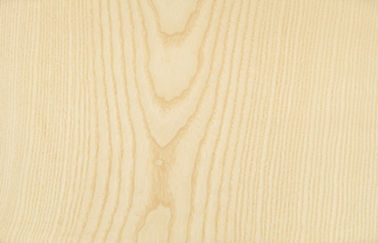 La puerta Ash Natural Flexible Wood Veneer cubre grueso el elástico 0.45m m del corte de la corona